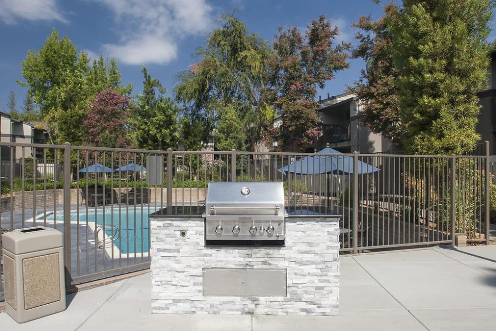 Barbecue grill for family gatherings at Valley Ridge Apartment Homes in Martinez, California