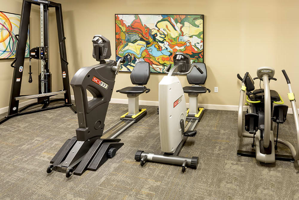 fitness center at Azpira Place of Lake Zurich