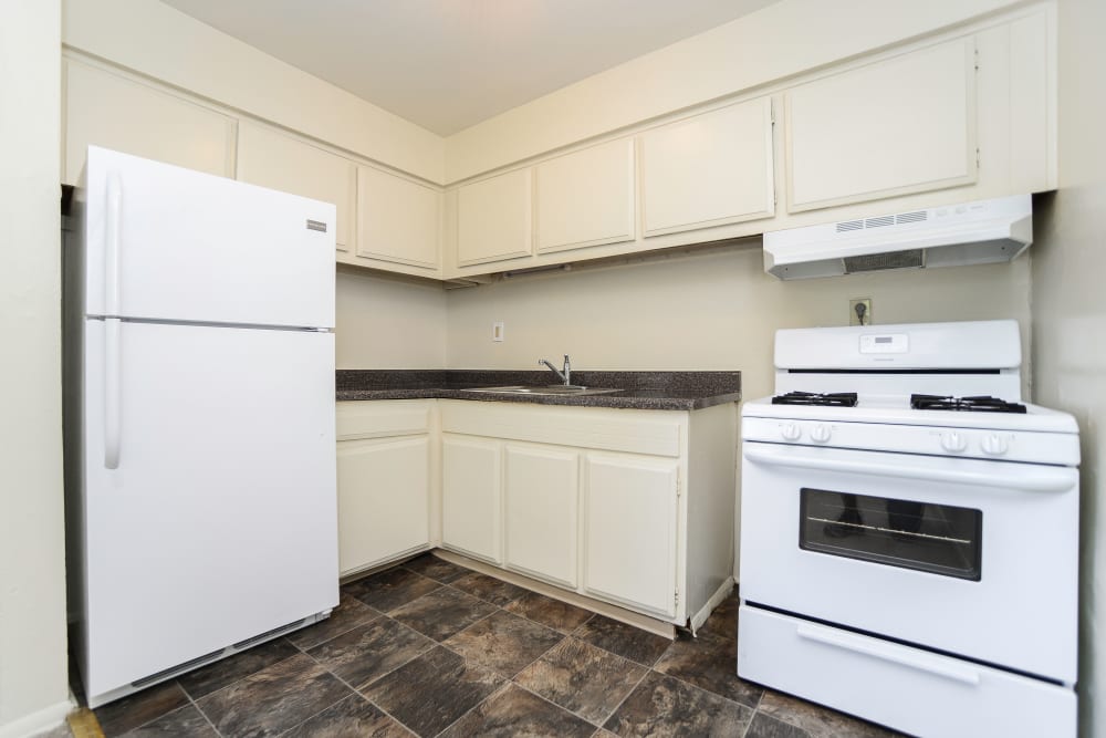 Kitchen at Glen Ellen Apartment Homes in Long Branch, New Jersey