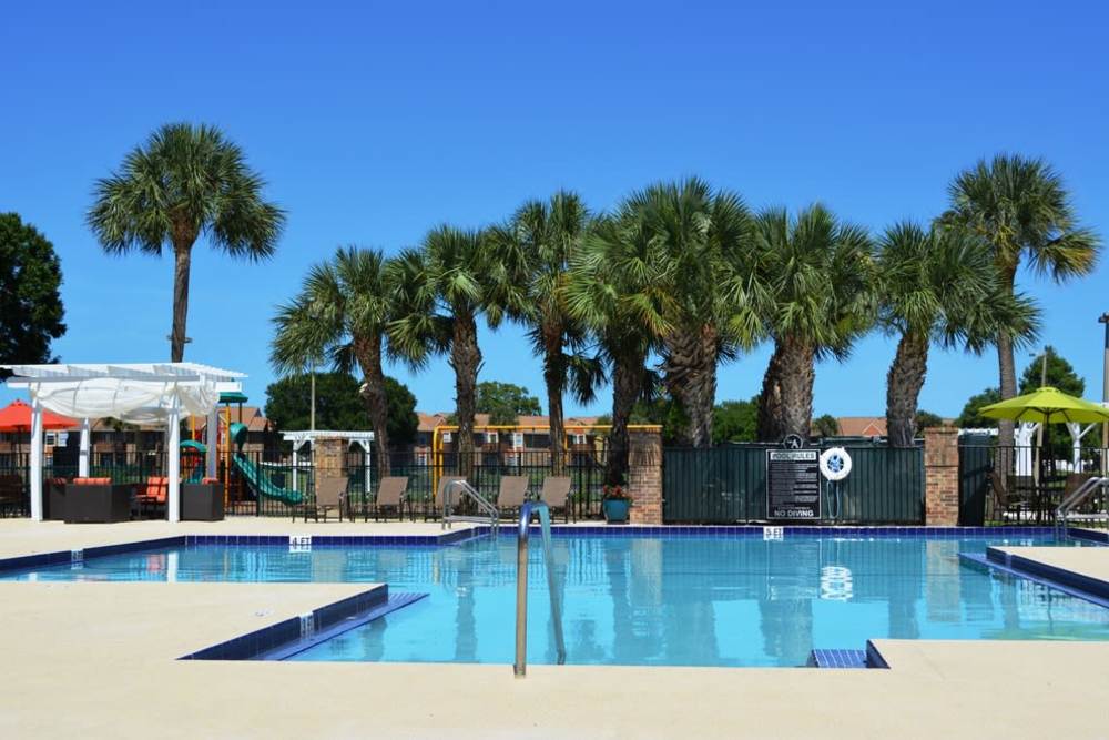 Swimming Pool area at The Abbey At Northlake in Riviera Beach, Florida