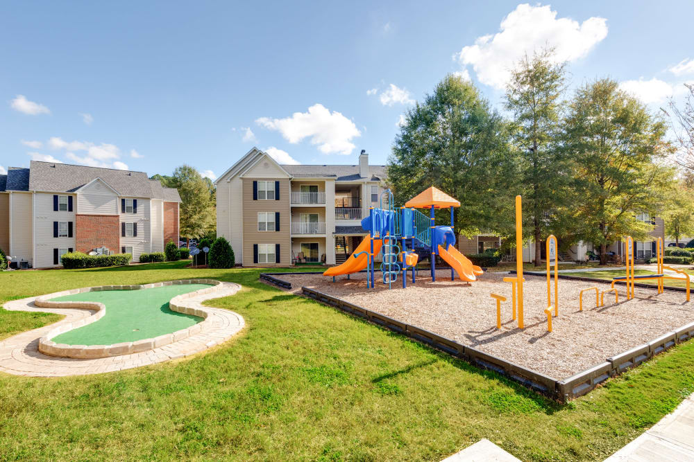 Enjoy Apartments with a Playground at Forest Oaks Apartment Homes