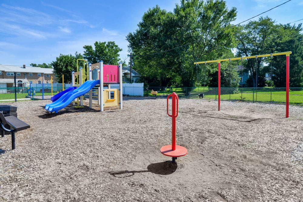 Vineland Village Apartment Homes offers a playground in Vineland, New Jersey