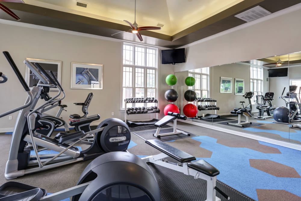 Fitness Center at Bella Springs Apartments in Colorado Springs, Colorado