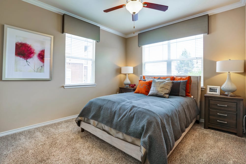 Bedroom at Bella Springs Apartments in Colorado Springs, Colorado