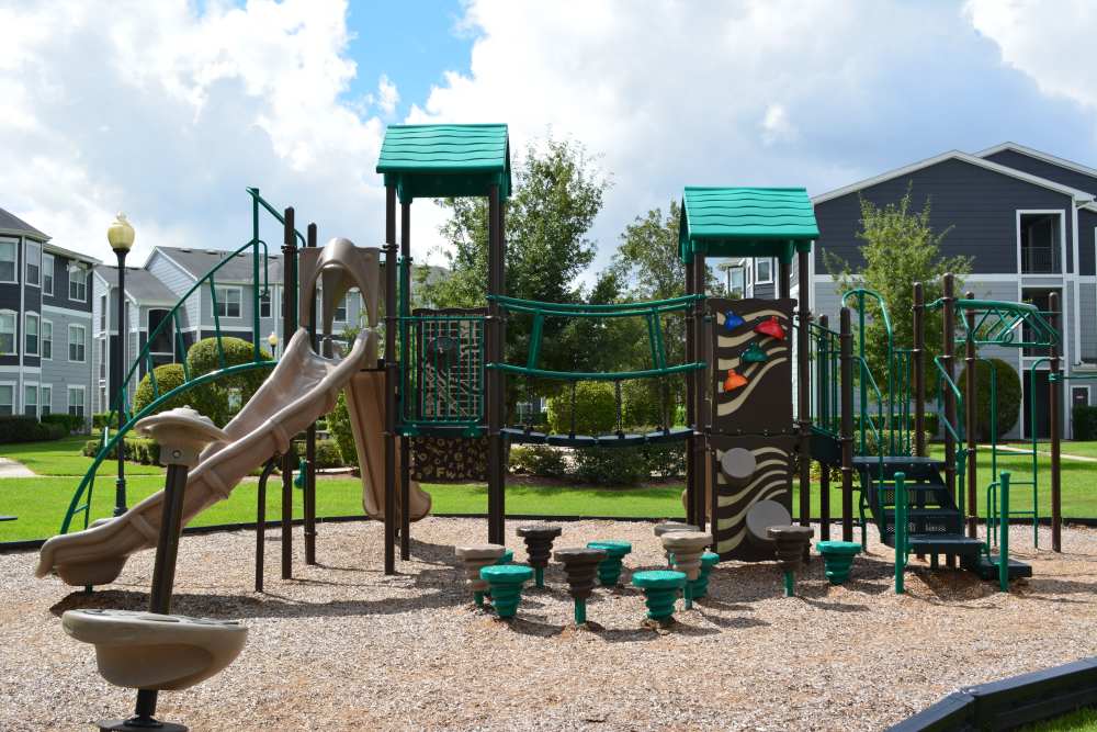 Kids playground at The Abbey at Grant Road in Houston, Texas