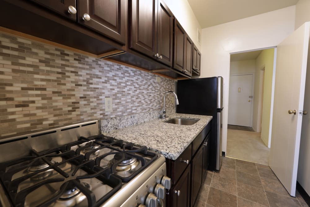 Spacious kitchen at The Marylander Apartment Homes in Baltimore, MD