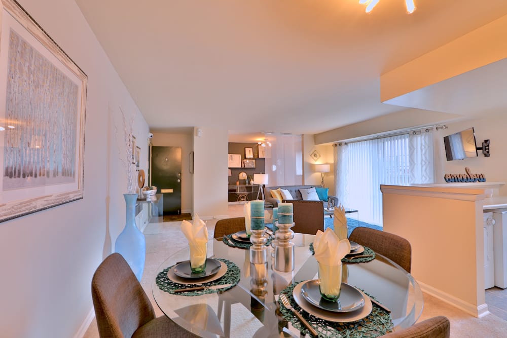Dining Room Area at Apartments in Temple Hills, Maryland