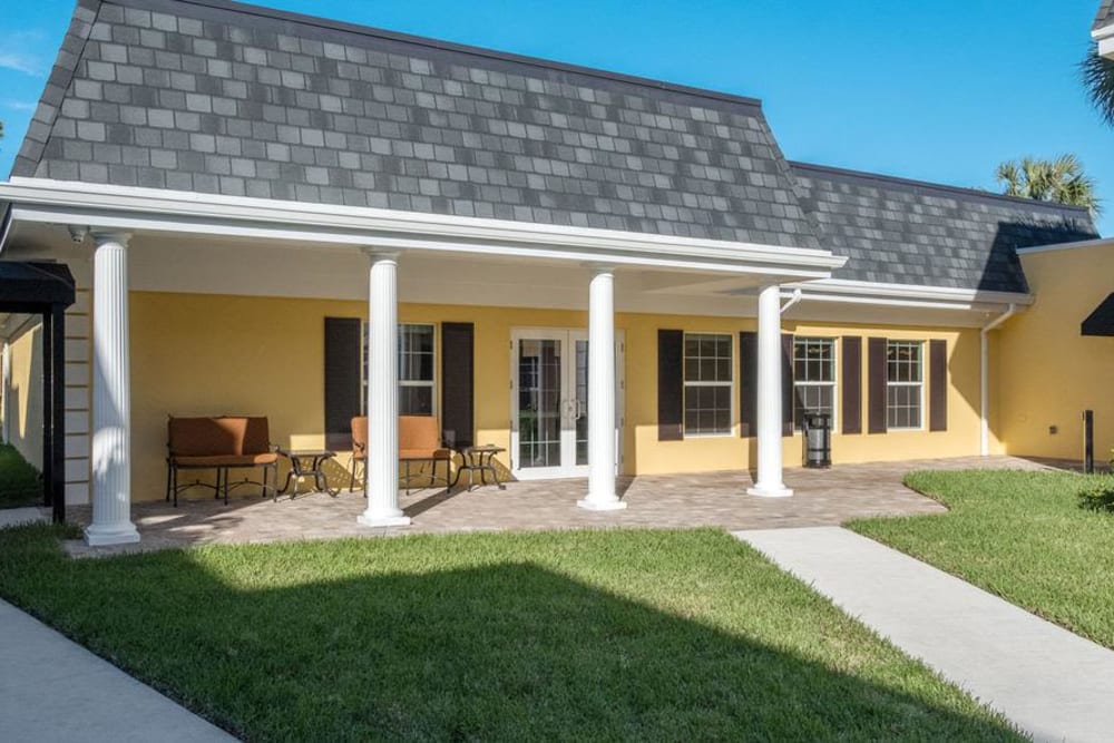 Suite entrance at Grand Villa of Delray West in Florida