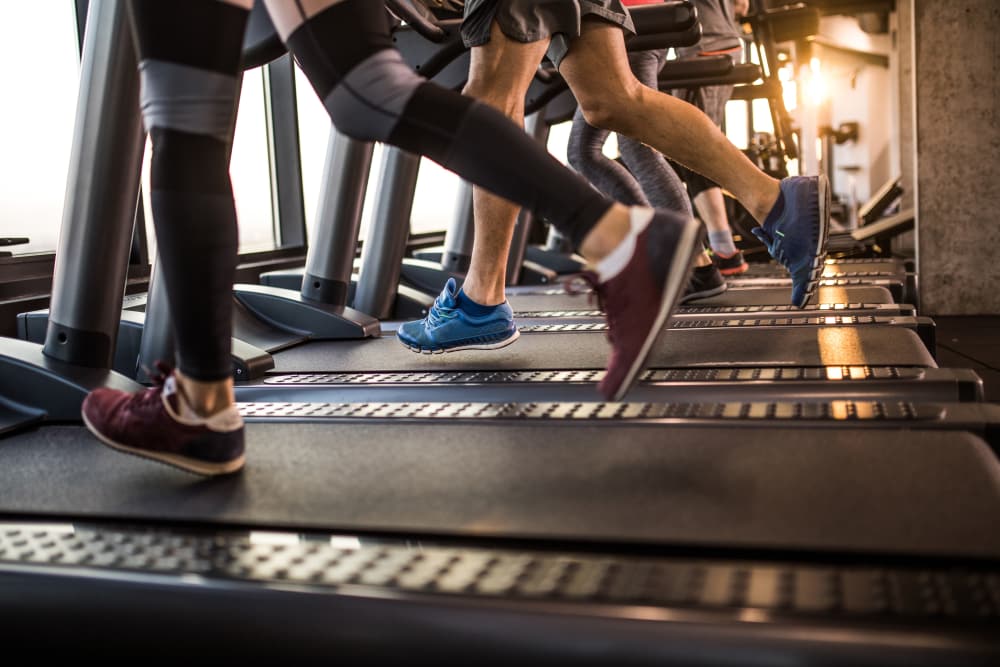 Fitness center at Country Club Plaza in Sacramento, California