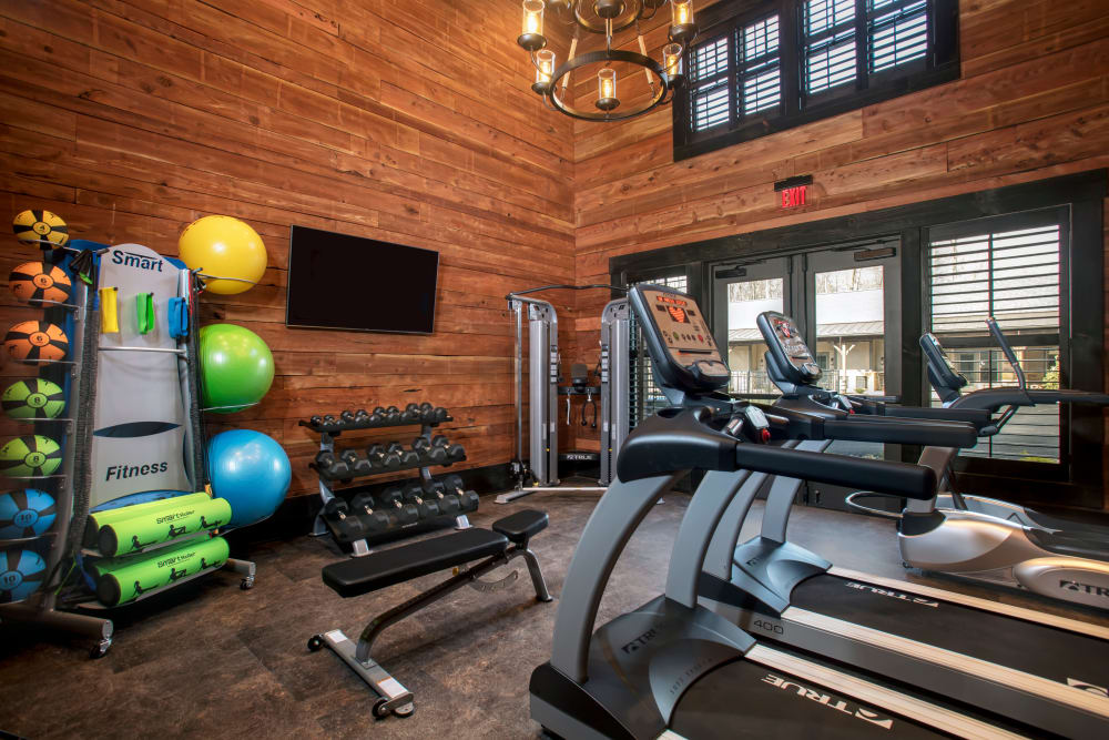 Fitness facility at Silver Companies