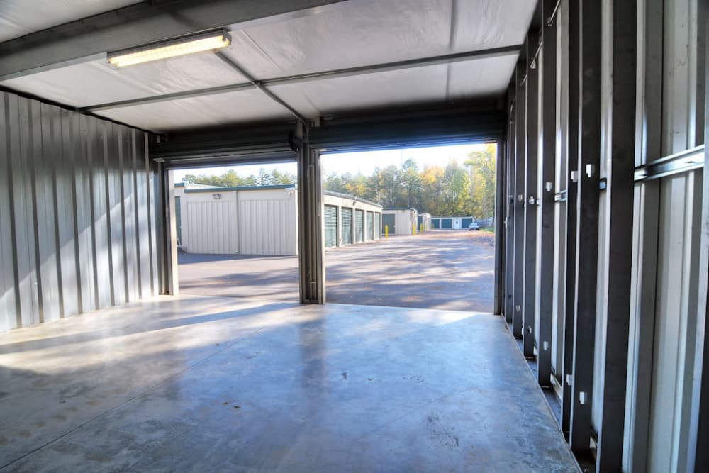 Interior storage units at Anchor Lake Wylie in Lake Wylie, South Carolina