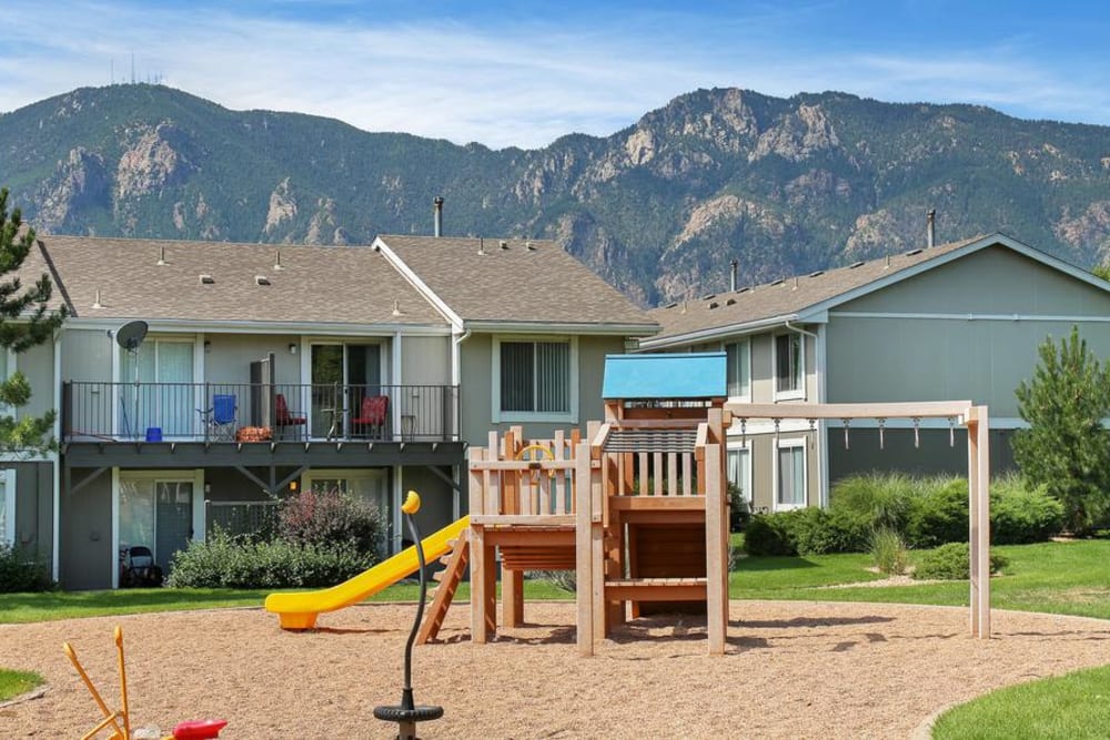 Playground at Broadmoor Ridge Apartment Homes in Colorado Springs, Colorado