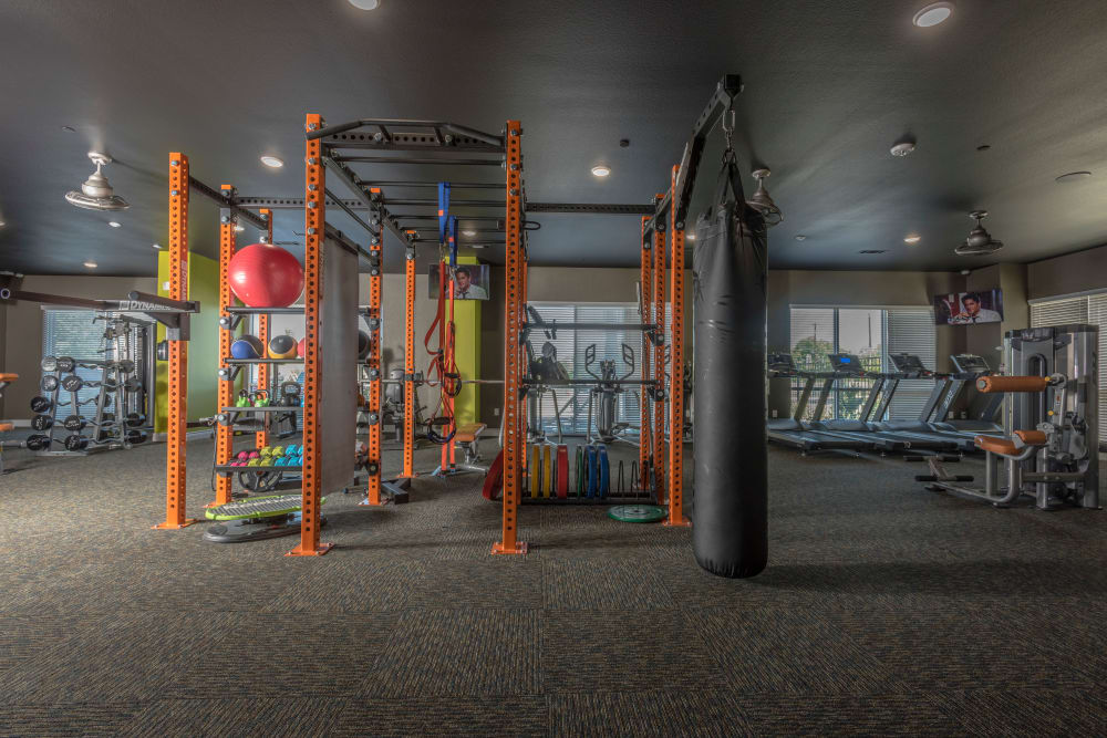 Enjoy Apartments with a Gym at The Abbey at Dominion Crossing in San Antonio, Texas