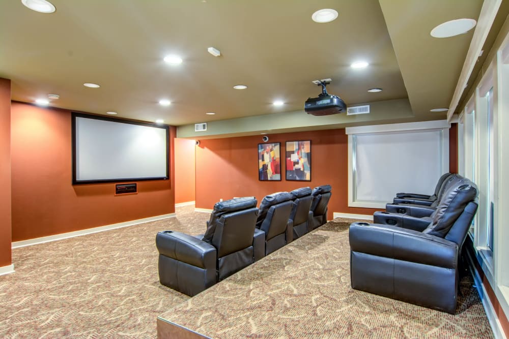 Our Apartments in Atlanta, Georgia offers a Movie Room