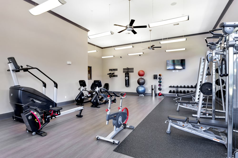 Fitness center at Onion Creek