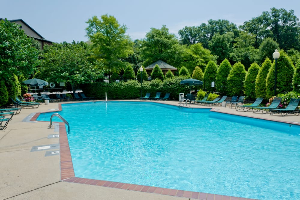 Enjoy a sparkling pool at Pinnacle Heights in Antioch, Tennessee
