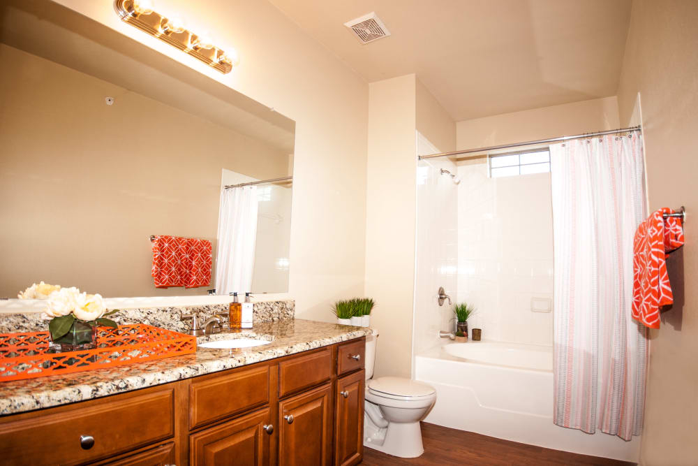 Bathroom with shower at Villas of Vista Del Norte