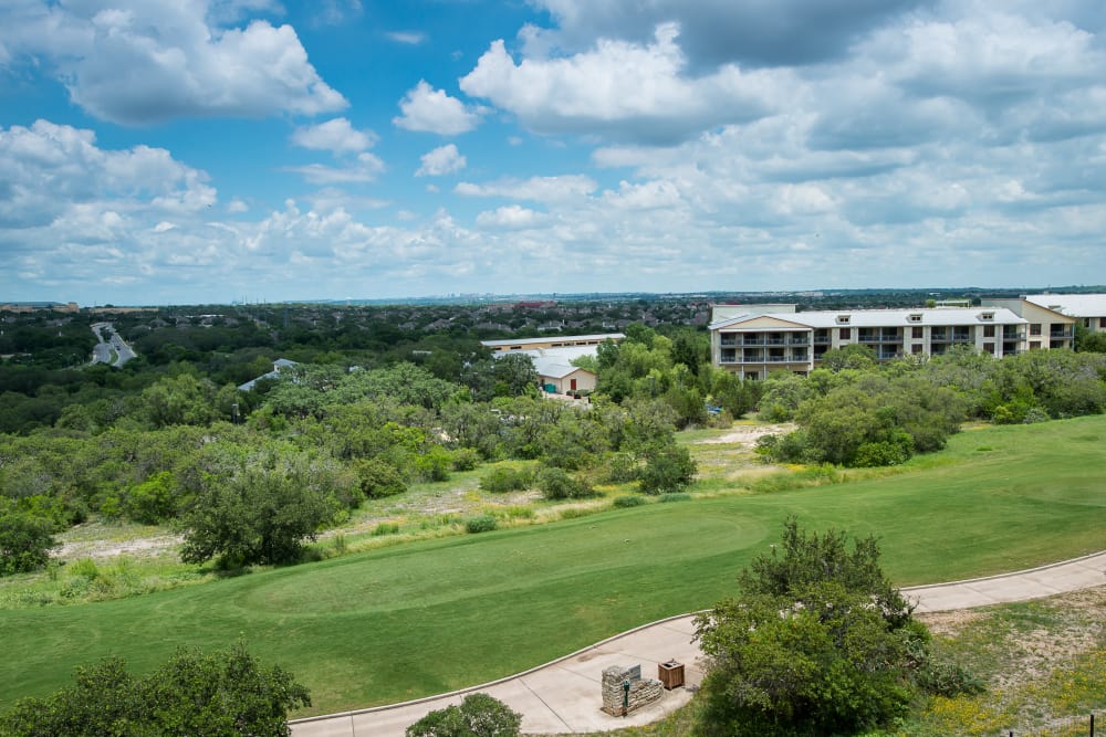 Exterior view of Villas in Westover Hills in San Antonio, Texas