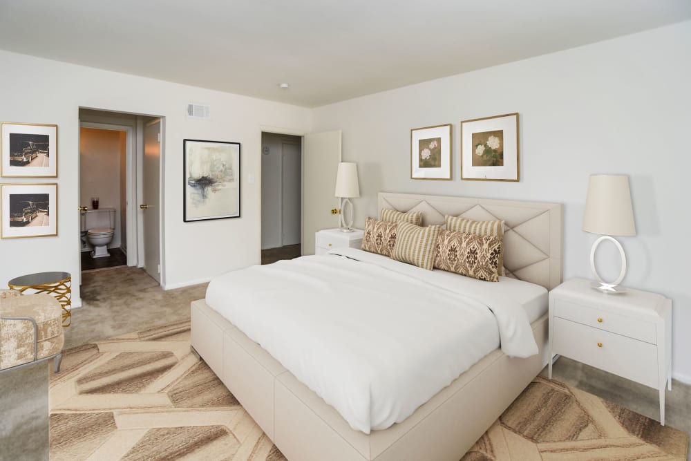 Bedroom at Arbors at Edenbridge Apartments & Townhomes in Parkville, Maryland