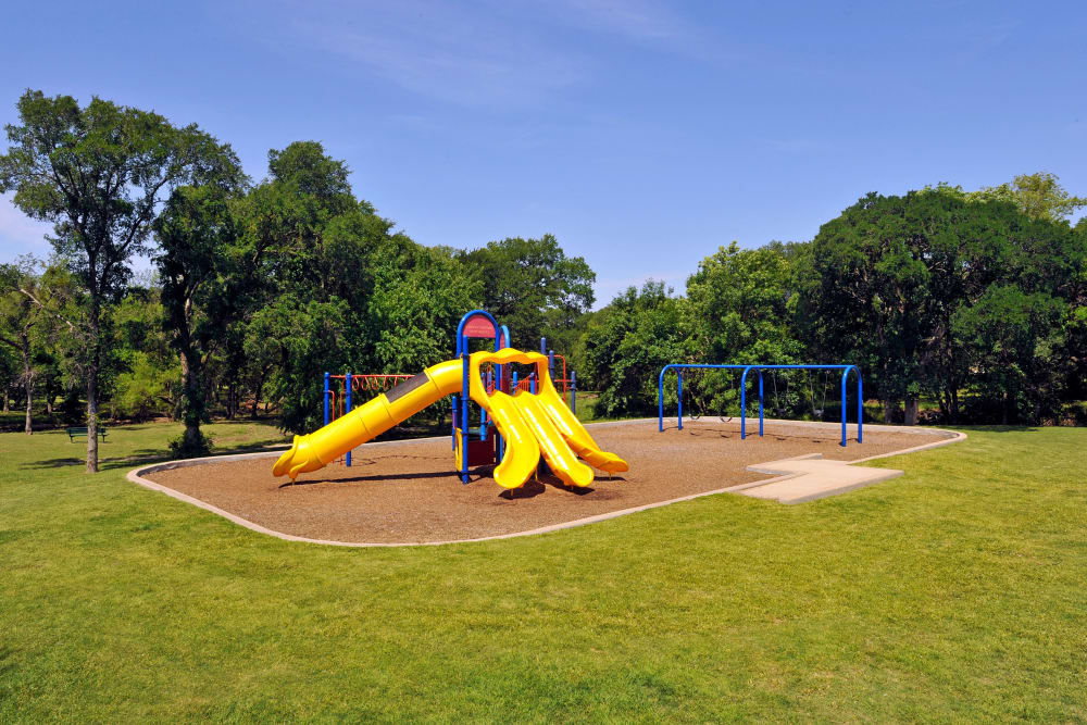 Playground at at Carrollton Park of North Dallas