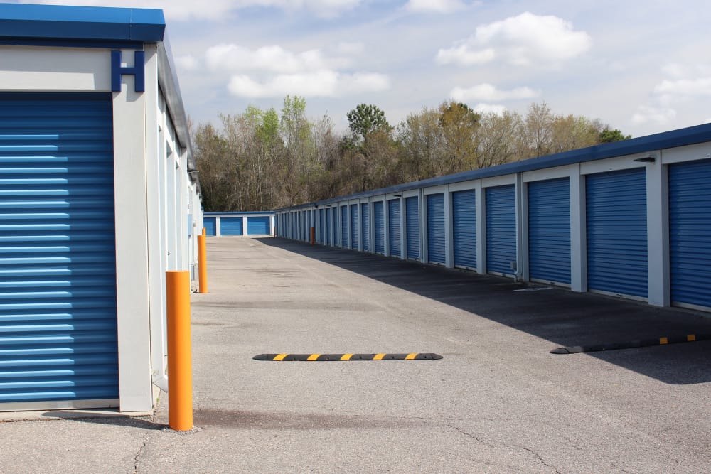 Access to the Storage at Monster Self Storage in Walterboro, South Carolina