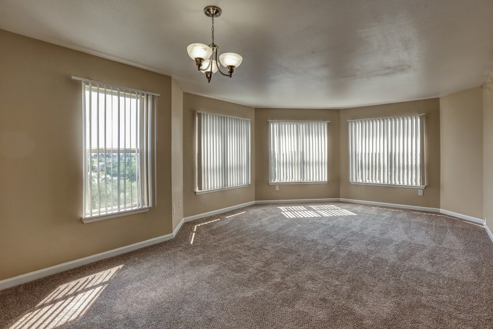 Spacious Living Room at Belle Creek Apartments in Henderson, CO
