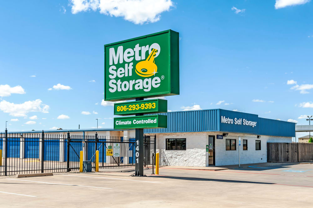 Plainview, TX Storage Features Metro Self Storage