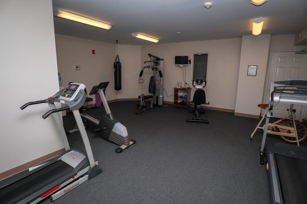 Turtle Creek Apartments offers a luxury fitness center in Getzville, New York