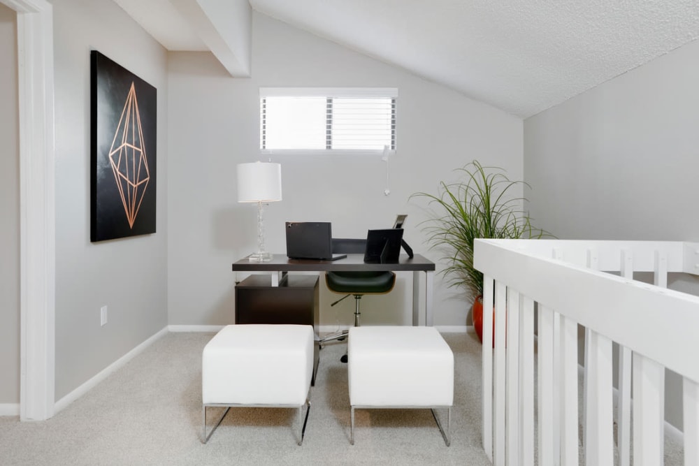 Our Apartments in Westminster, Colorado offer a Home Office Area