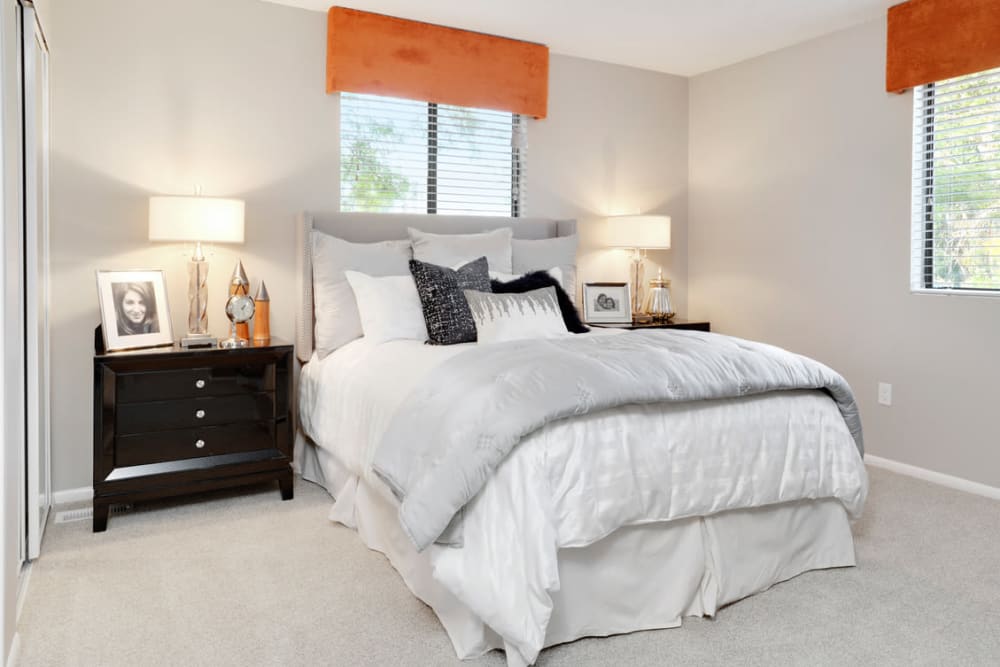 Bedroom at Environs Residential Rental Community in Westminster, Colorado