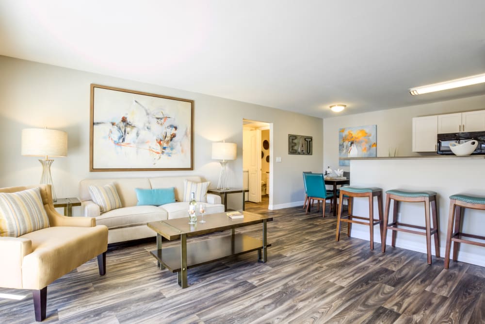 Living Room at CentrePoint Apartments in Tucson, Arizona