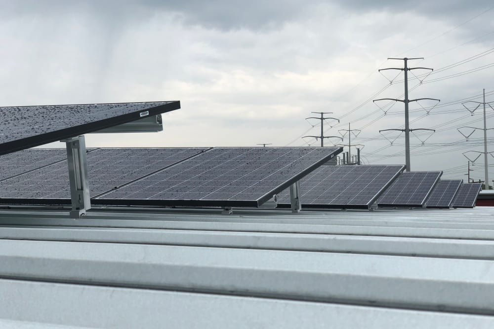 SOJO Self Storage use solar panels in South Jordan, Utah