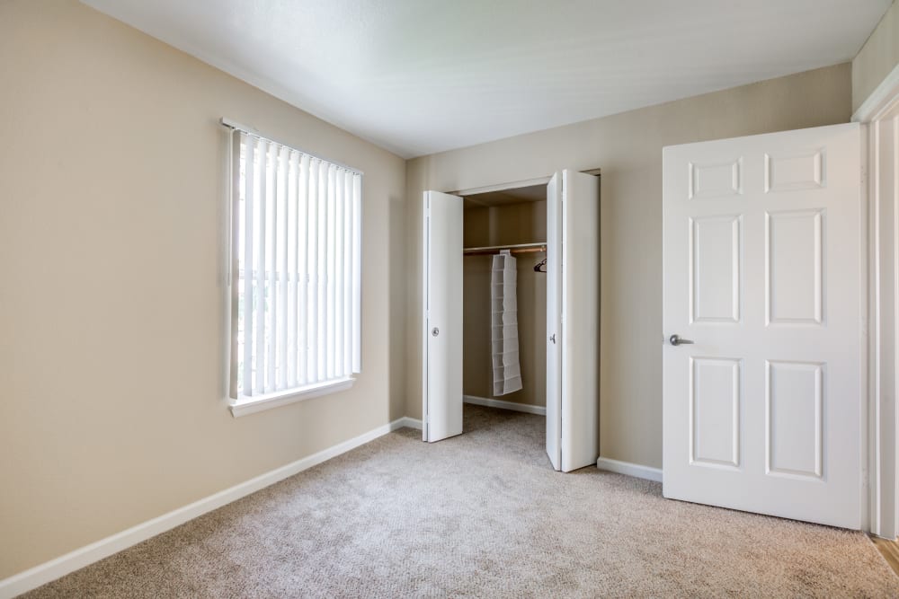 Bedroom at Belle Creek Apartments in Henderson, Colorado