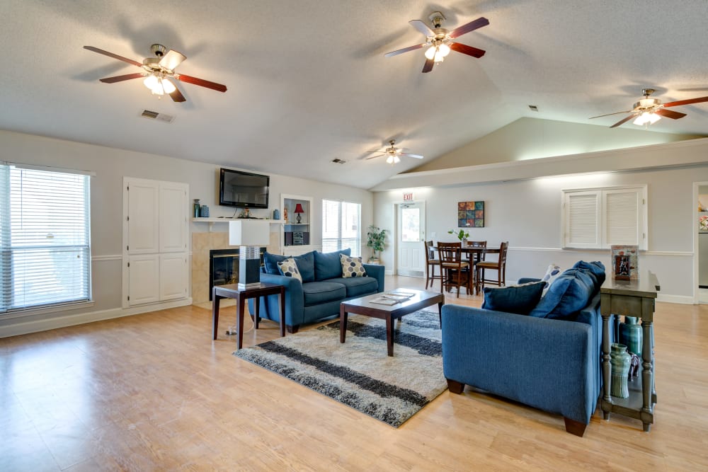 A spacious clubhouse at Cedar Ridge in La Vergne, Tennessee