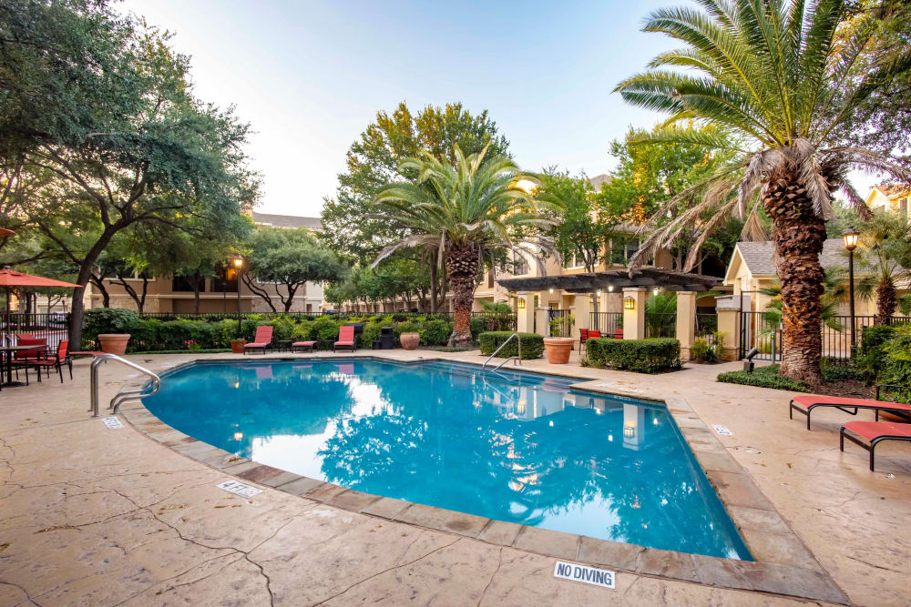 The Quarry Townhomes offers a Swimming Pool in San Antonio, Texas