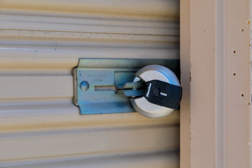 Unit locks at Citizens Storage in Camarillo, CA