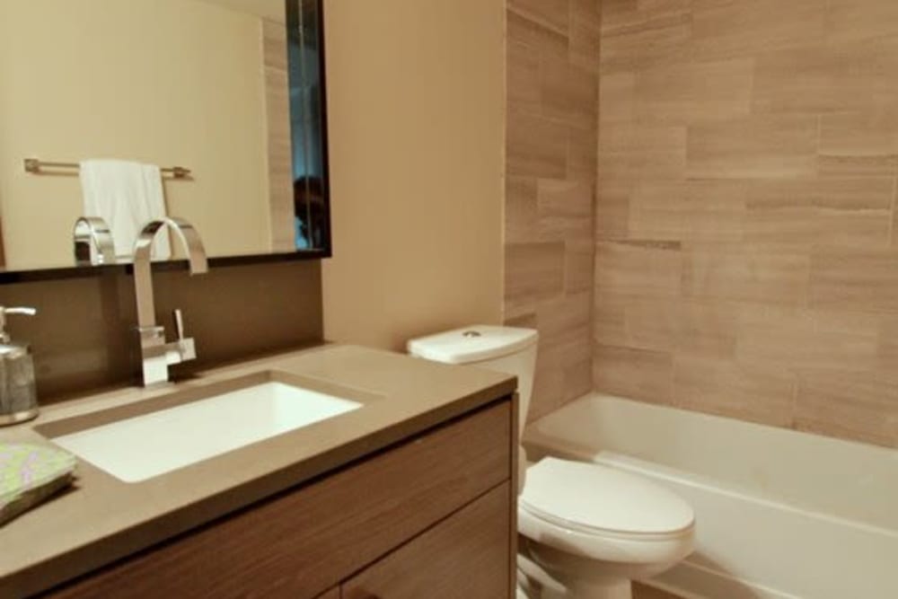 Enjoy a Beautiful Bathroom at The Collection Lady Bird Lake 