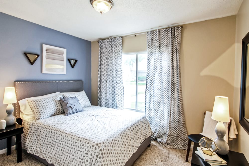 Bedroom at Broadmoor Ridge Apartment Homes in Colorado Springs, Colorado