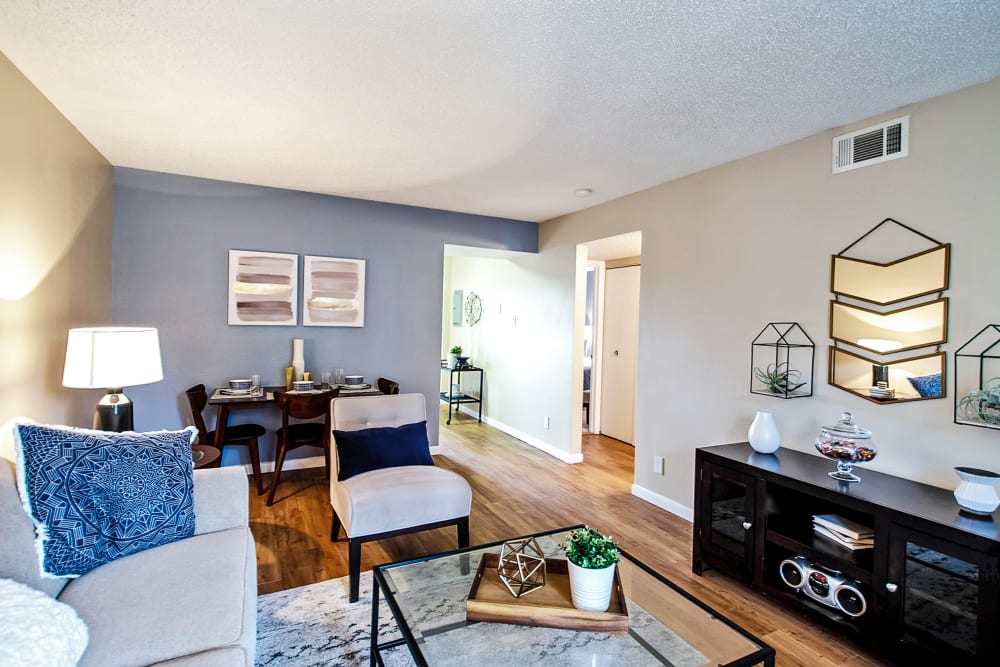 Spacious Living Room at Apartments in Colorado Springs, Colorado