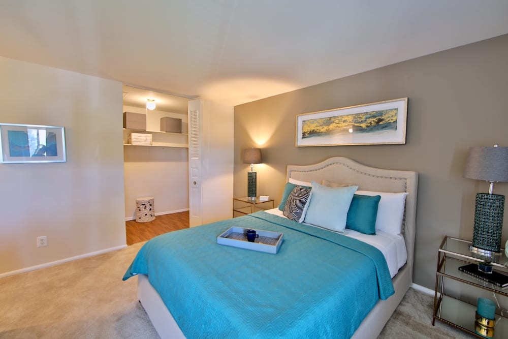 Bedroom at Carriage Hill Apartment Homes in Randallstown, Maryland