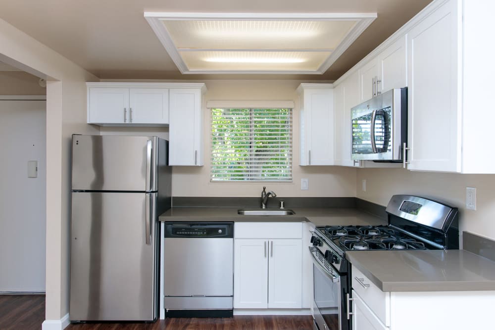 Stainless steel appliances at Countrywood