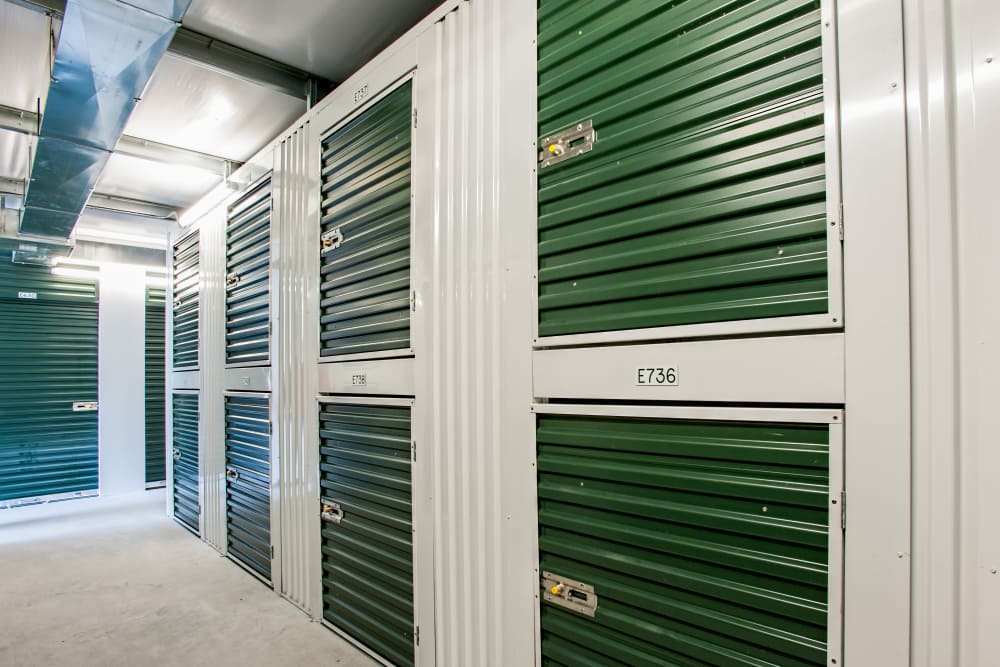 Locker units at American Self Storage in West Long Branch, New Jersey