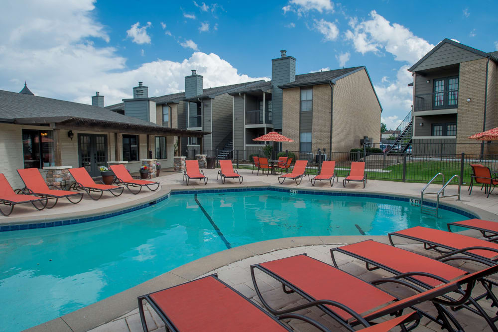 Oklahoma City Apartments Townhomes Cimarron Pointe Apartments