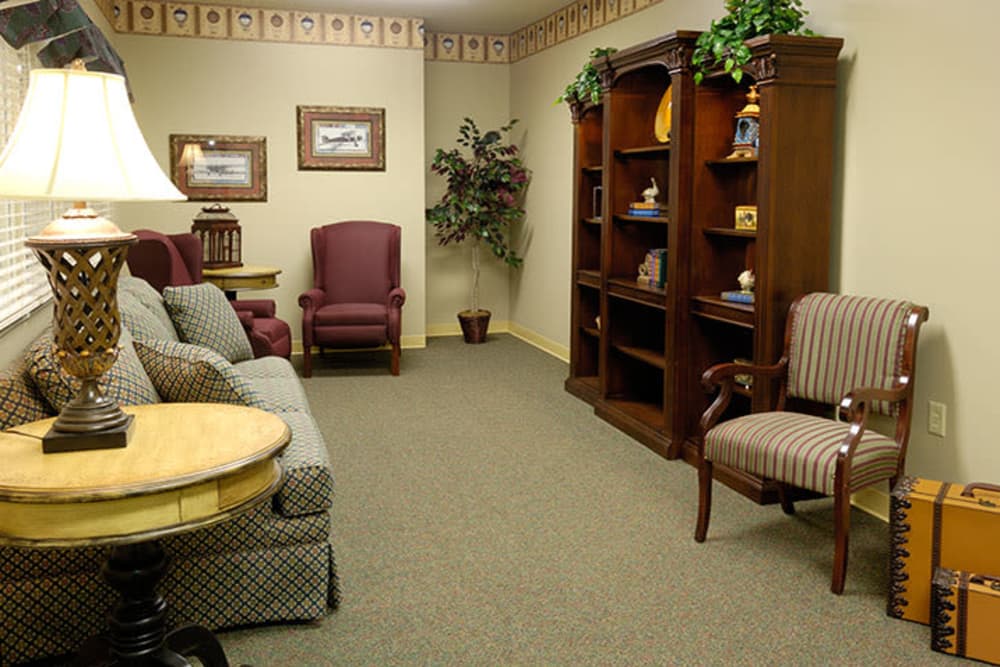 Library at Waterford Crossing in Goshen, Indiana