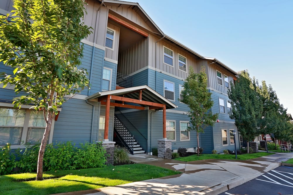 the exterior of the homes at Orchard Ridge in Salem, Oregon