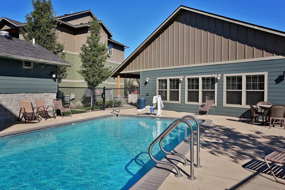 Enjoy a sparkling pool at Orchard Ridge in Salem, Oregon