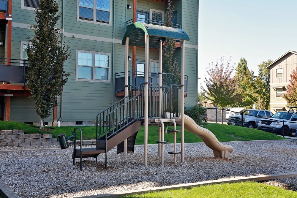 a playground at Orchard Ridge in Salem, Oregon