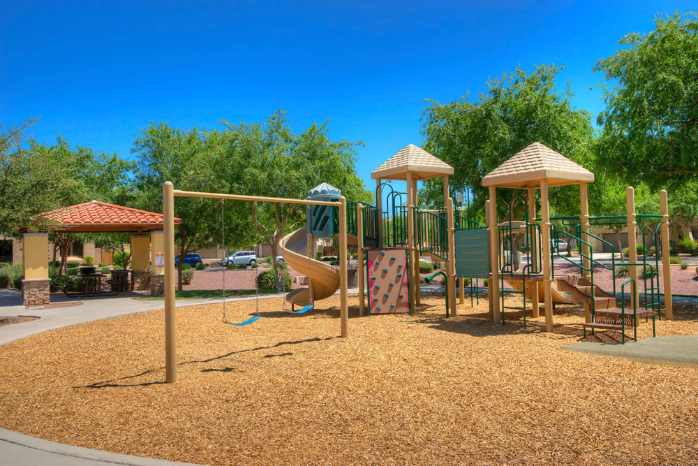 Onsite playground at BB Living at Higley Park in Gilbert, Arizona
