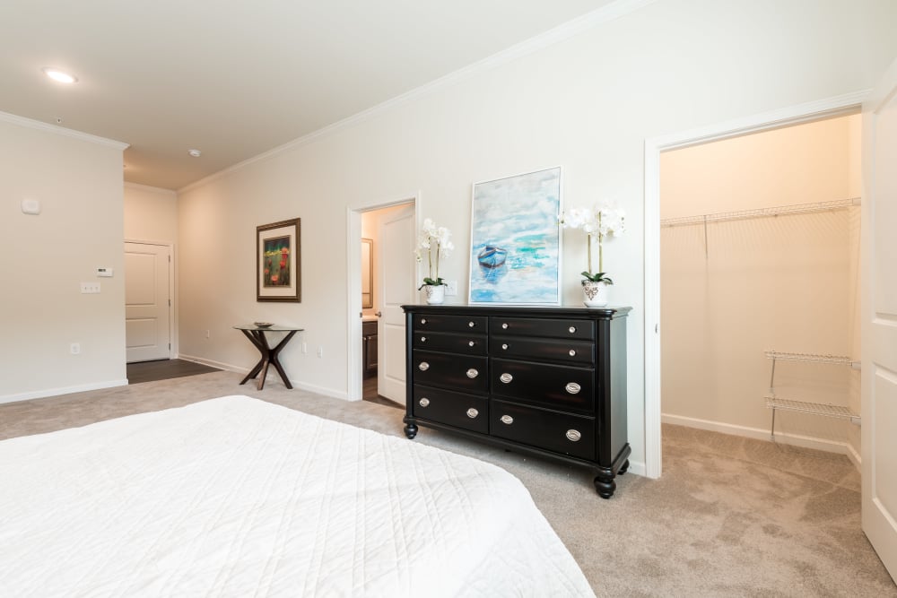 Studio living space at The Mansions at Alpharetta Assisted Living and Memory Care in Alpharetta, Georgia