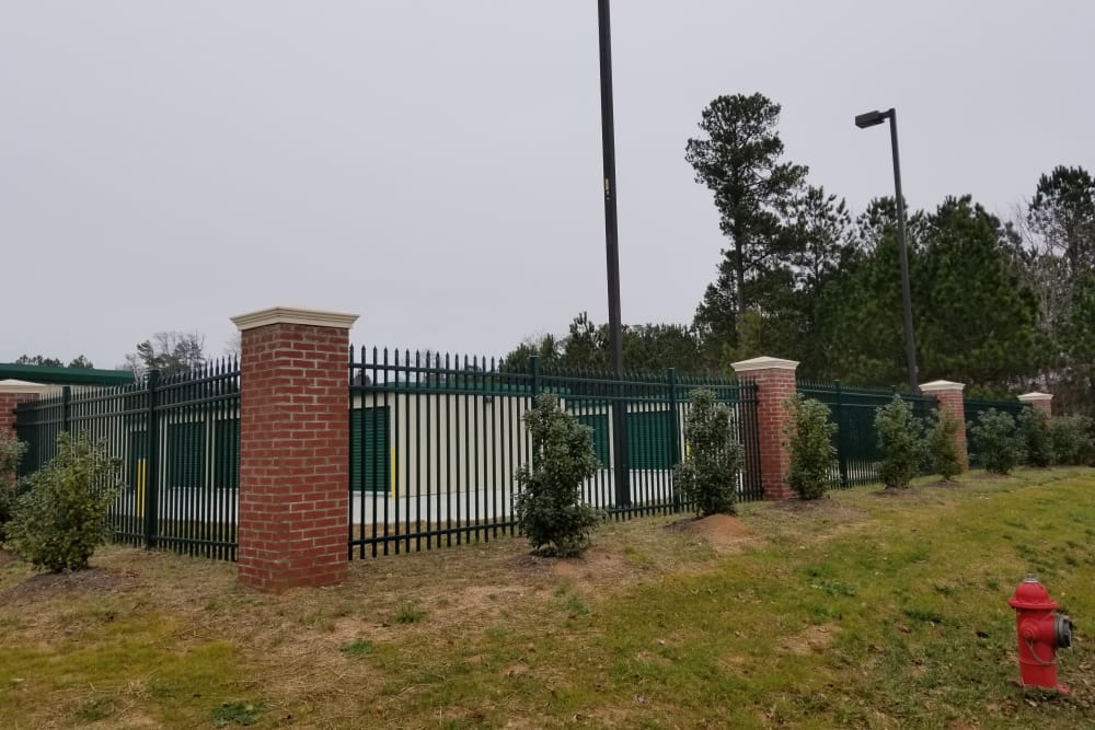 Cardinal Self Storage - East Raleigh Access Gate at storage units in Raleigh, North Carolina